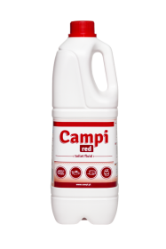 Tualeto skystis švaraus skalavimo vandens bakui CAMPI Red, 2 l