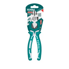 Šoninio kirpimo replės TOTAL, sustiprintos, Cr-V, 30% efektyvesnės, 180 mm., THT27716S