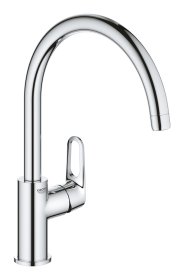 Plautuvės maišytuvas GROHE QuickFix Start Flow, C formos, chromas, 31555001