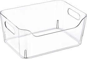 Daiktadėžė, be dangčio, 5 l, skaidri