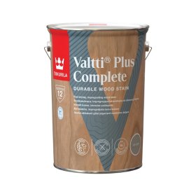 Medienos dažyvė TIKKURILA Valtti Plus Complete, 5 l, spalva ASH GREY