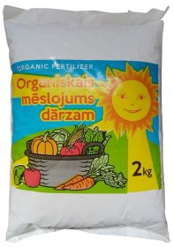 Organinės trašos su žuvies miltais ir jūrų dumbliais, 2 kg