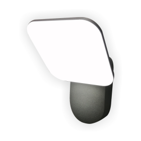 Lauko sieninis LED šviestuvas SALTA Saga, LED 12W, 3000 K, 1080 lm, IP65, 135x60x210 mm, antracito sp.