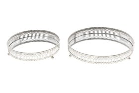 Padėklas dekoravimui 4LIVING Veidrodis, 20 x 20 x 4,7 cm