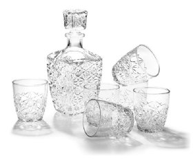 Rinkinys likeriui BORMIOLI Dedalo, 7 dalys