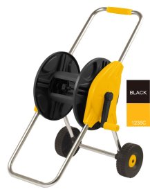 Laistymo žarnos vežimėlis HERVIN GARDEN+ HG-01002-01, talpina iki 40 m 1/2” (12,7 mm) žarnos