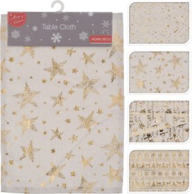 Kalėdinė staltiesė su auksinėmis detalėmis, 30 x 45 cm