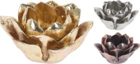 Žvakidė, rožės formos, 10 x 5 cm