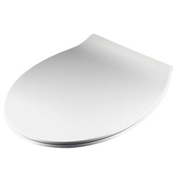 Klozeto dangtis DUSCHY Slim Sense, Baltos spalvos, ES