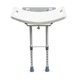 Dušo suoliukas KID-MAN 01-5105, Tvirtinamas prie sienos, atlenkiamas, su kojelėmis