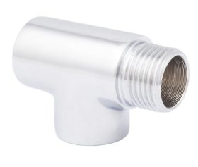 Kaitinimo elemento pajungimo trišakis CINI, 1/2, chromuotas