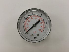 Manometras WATTS MC, slėgis 0-6 bar, d50, 1/4''