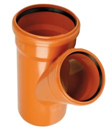 Lauko kanalizacijos trišakis WAVIN, d200/160/45 203752016