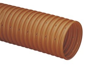 Drenažo vamzdis PVC WAVIN, d113/126, be filtro, 103411212