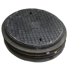 Kanalizacijos dangtis AO-600, d680/640, ketaus, apkrova - 5 t., svoris 38 kg.