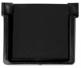 Galinė latako sienelė BIELBET, 110mm, plastikinė