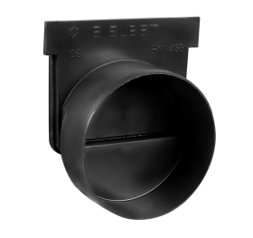 Galinė latako sienelė BIELBET, 105mm, su išbėgimu, d110, plastikinė