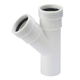 Trišakis WAVIN Optima PVC, d50 x 50/45, baltas 206021331