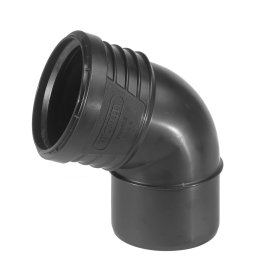 Betriukšmės kanalizacijos alkūnė WAVIN SiTech+, d110/67,5°, 215511067