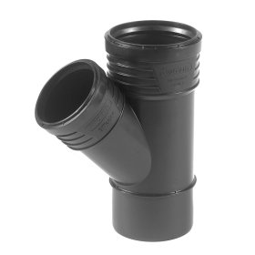 Betriukšmės kanalizacijos trišakis WAVIN SiTech+, d75/50/45°, 215607501