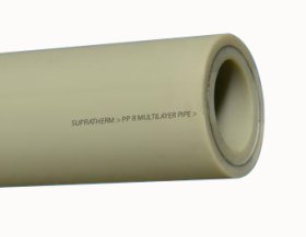 Lituojamas, stabilizuotas vamzdis FPLAST, d20 x 2,8 mm, PN20, 4 m, PPR 84330, su aliuminiu