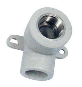 Tvirtinama alkūnė FPLAST, d16 x 1/2'', PPR 84180