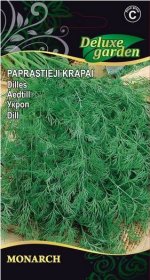 Prieskonių sėklos, paprastieji krapai Monarch, 3 g., 3850, C