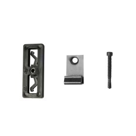 Tvirtinimo elementų komplektas GAMRAT, WPC terasinių lentų, 32vnt. (2m²)