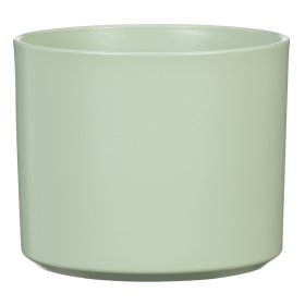 Kambarinis keraminis vazonas SCHEURICH Linden Green (631/14), mėtų sp., skersmuo 14 cm.