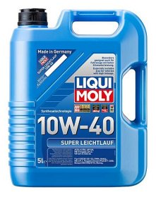 Variklinė alyva LIQUI MOLY Super Leichtlauf 10W-40, sintetinė, benzininiams ir dyzeliniams varikliams, 5L