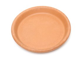 Keraminė lėkštutė, terakotos sp., 17 cm.