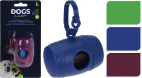 Maišeliai šunų ekskrementams, su dėklu