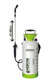 Slėginis purkštuvas HERVIN GARDEN, 8 l, su teleskopiniu kotu 47-80 cm, JT-8D
