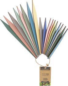 Augalų žymekliai PROGARDEN, mediniai, skirtingų sp., 18 ir 12 cm., rinkinyje 18 vnt.