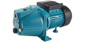 Vandens siurblys ROHTENBACH JET100A, našumas 60 l/min., kėlimo aukštis 50 m, įsiurbimo gylis 8 m, galia 1100W, ketus, be pajungimo