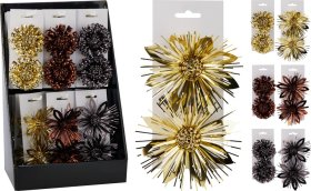 Dekoracijos dovanų pakavimui, 2 vnt., 3 skirtingos sp.