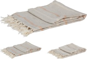 Pledas, medvilninis, 2 skirtingi dizainai, 130 x 170 cm