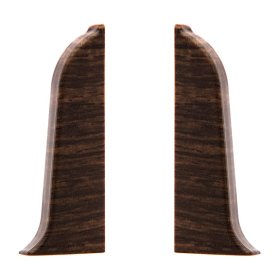 Grindjuostės užbaigimas KORNER Optima Nr.M-252, spl. tamsiai rudas ąžuolas, 2 vnt.