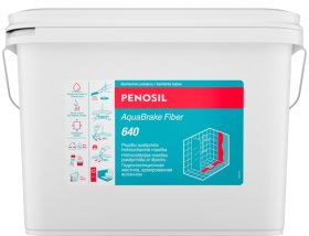 Hidroizoliacinė mastika PENOSIL Aquabrake Fiber 640, fibropluoštu sustiprinta, 20 kg