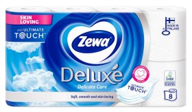 Tualetinis popierius ZEWA Deluxe Pure White, 3-jų sluoksnių, 8 vnt.