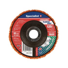 Nailoninis valymo diskas su keramika SPECIALIST+ Premium, 125 mm