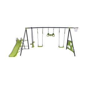 Žaidimų aikštelė BANGINIS, metalinė, matmenys 440 x 194 x 186 cm