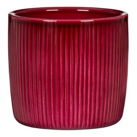 Kambarinis keraminis vazonas SCHEURICH Glass Fuchsia (909/13), rožinės sp., vazono skersmuo 13 cm.