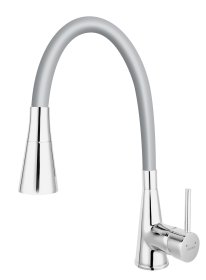 Plautuvės maišytuvas FERRO Zumba Ii Bza42S, 2 funkcijų, pilkas