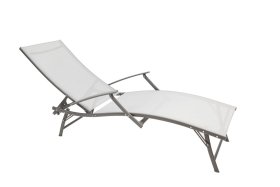 Pliažo gultas NOVELLY HOME EL-L1016S, plienas / tekstilenas, pilkos sp., 182 x 60 x 34 cm