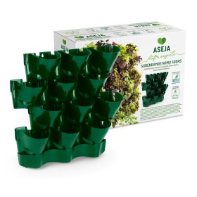 Kambarinis surenkamas namų sodas ASEJA, 12 vazonų, AVVŽ02