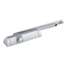 Durų pritraukėjas DORMA, TS90 3-4, pilka spalva, su bėgeliu