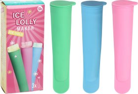 Ledų formelės, 3 vnt., įvairių spalvų, 19,5 x 4,2 x 4,2 cm