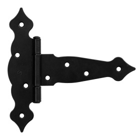 Lankstas DOMAX, ZTO150, dekoratyvus 150x45x185x2,5 mm, juoda sp., 89212