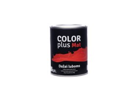 Vandeniniai vidaus dažai COLOR PLIUS Mat, 0,9 l, balti, visiškai matiniai, luboms